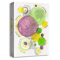 Canvas Wall Art Construction Abstract Color Prints Home Artwork Decoration for Living Room,Bedroom - 12x18 inches