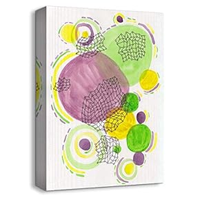 signwin Canvas Wall Art Construction Abstract Color Prints...