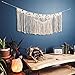Wovenly Big Macrame Wall Hanging - 15W x 35L Large Wall Tapestry Bohemian - Hippie or Boho Decor for Dorm or Apartment - Home Wall Decorations for Living Room - Macrame Curtain Woven Wall Hangings