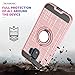 YmhxcY Galaxy J2 Core Case,J2 (2019) /J2 Shine/ J2 Dash/ J2 Pure with HD Screen Protector, 360 Degree Rotating Ring & Bracket Dual Layer Resistant Back Cover for Samsung J2 2019(5.0