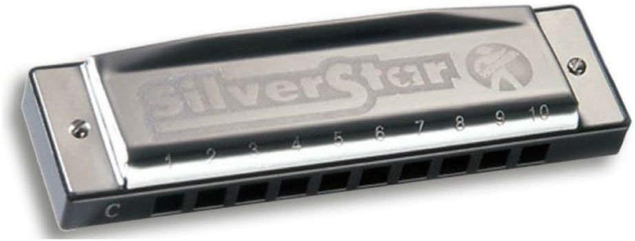 Gaita Silver Star em dó, da Hohner