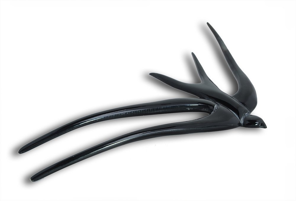 Marycrafts Buffalo Horn Swallow Bird Hair Fork Hair Sticks Accessories Handmade