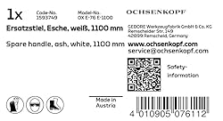 Ochsenkopf OX E-76 E-1100 Spare Handle