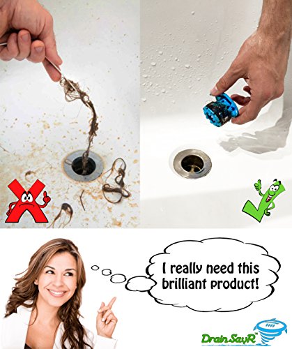 image for FNX Drain Hair Catcher - Bathtub Drain Cover/Strainer - Shower Drain P