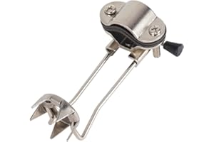 TOGEVAL Ice Cane Tip and Crutch Tip for Winter Hiking, Stainless Steel Anti-Slip Walking Claw Attachment for Trekking Poles, 