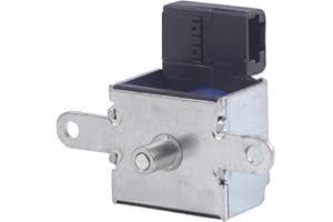 Bi-Trust Steering Column Lock Solenoid Valve for Smart 453 2017-2021, Direct Replacement A4534600700 Plastic+Metal Silver Bla