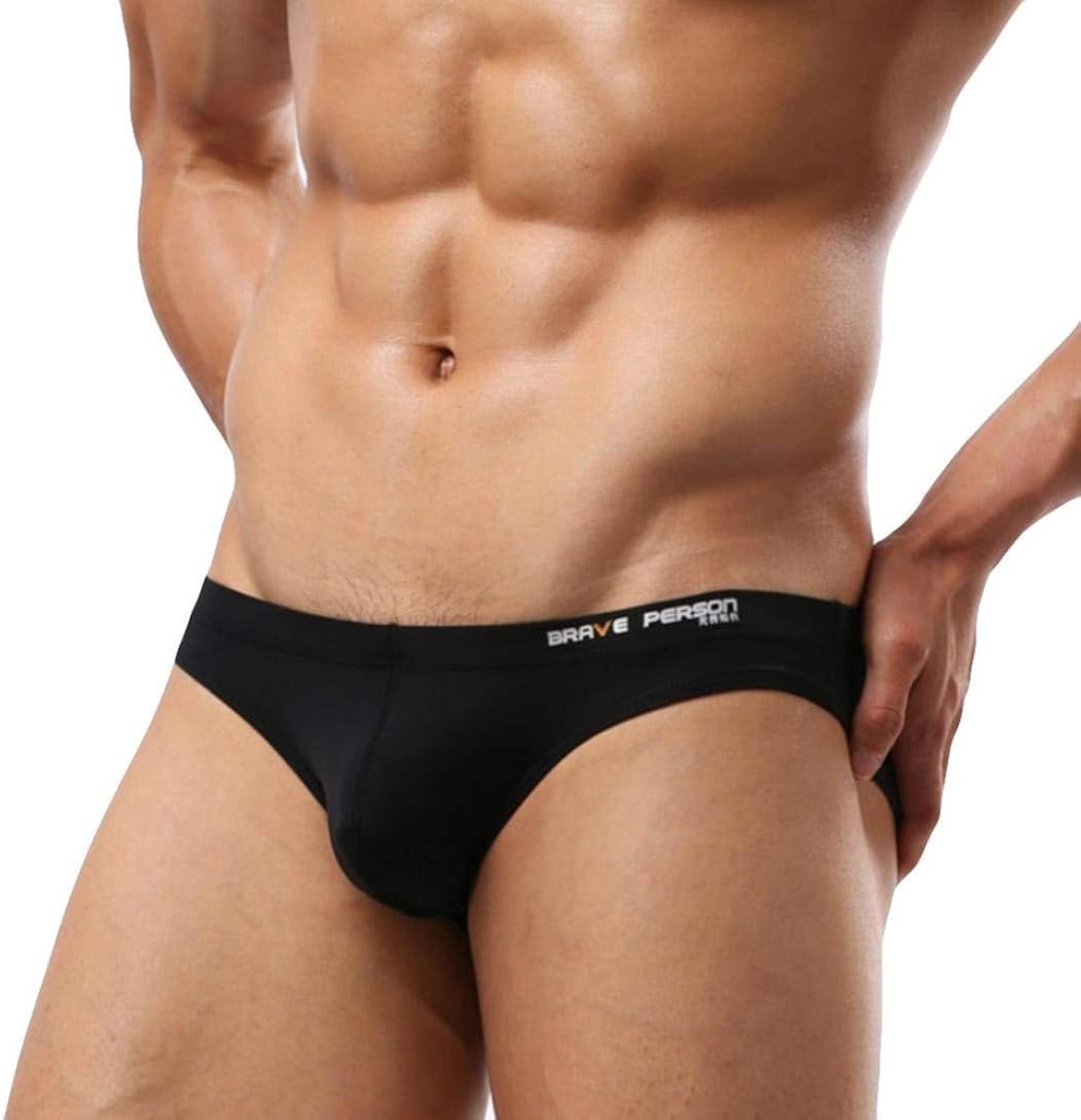 Elodiey Men's Retro Short Slip Comfortable Soft Color Underpants