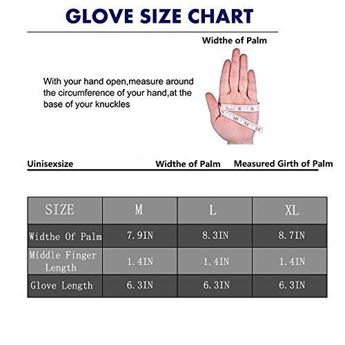 CoolWind Cycling Gloves Half-Fingered Glove Camping Biking Gloves Pad Breathable Lightweight For Riding Mountain Biking Gloves … (Orange, L) - Thumbnail 6