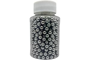 40MAX 6mm Airsoft Aluminum Ball bb ， [0.30g] 550 Count - [Target Practice]