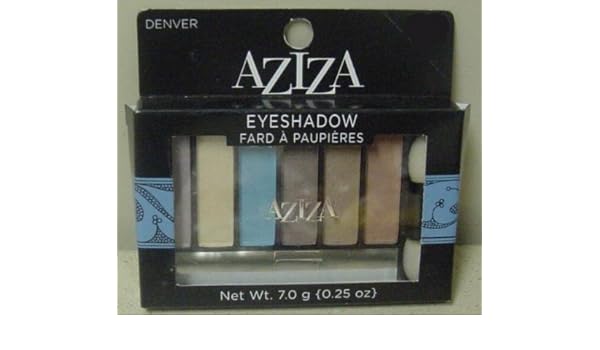 Made Up True Aziza Cosmetics 6 Pan Eyeshadow Palettes Review