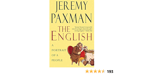 The English A Portrait Of A People Kindle Edition By Paxman Jeremy Politics Social Sciences Kindle Ebooks Amazon Com