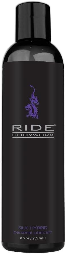 Dude Lube New Ride Body Worx, Silk Hybrid Lubricant, 8.5 Ounce