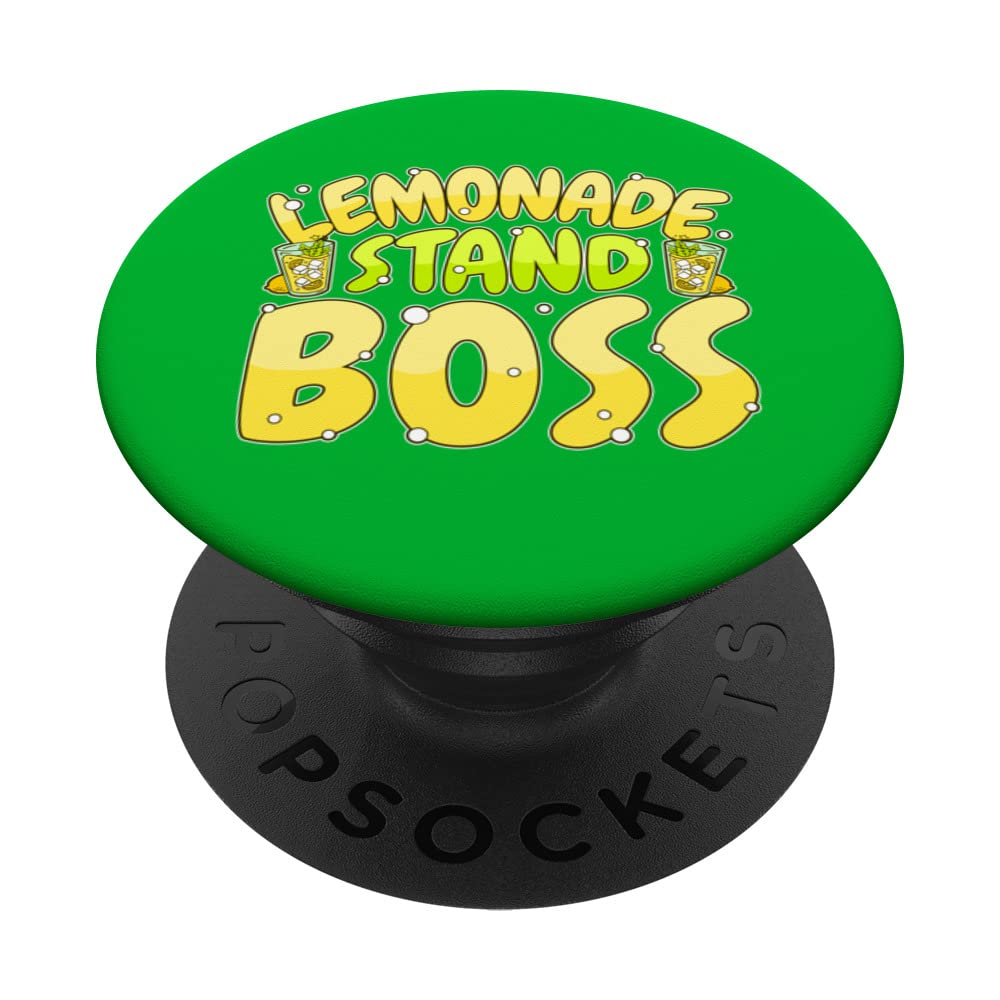 Lemonade Stand Boss PopSockets Swappable PopGrip