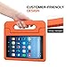 MoKo Case for All-New Amazon Fire HD 8 Tablet (6th/7th/8th Generation, 2016/2017/2018 Release) Kids Shock Proof Convertible Handle Light Weight Protective Stand Cover Case for Fire HD 8,Orange