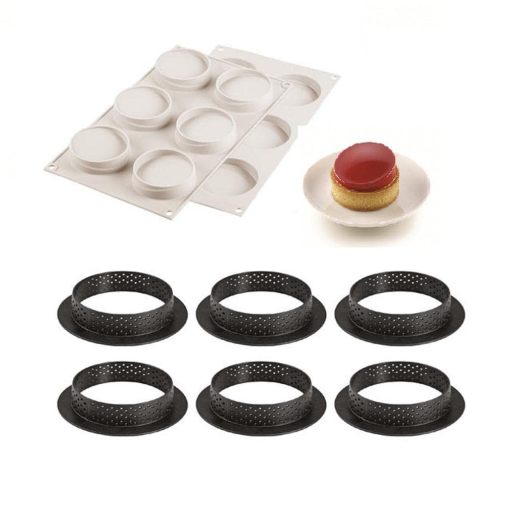 Silikomart Silikomart 6 Mini Tart Glam Mould