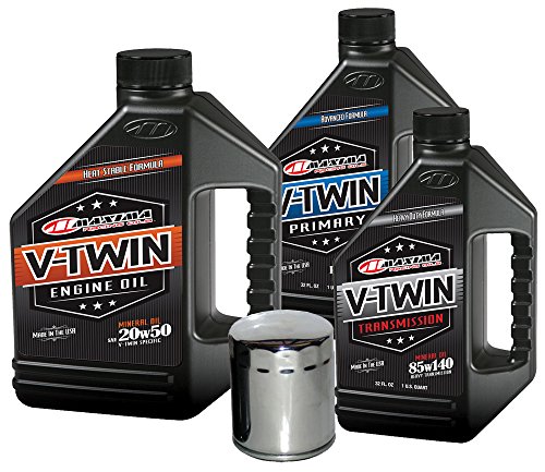 MaximaHiflofiltro VTTOCK08 Complete Engine Oil Change Kit for V-Twin Harley Davidson Evolution, 6 Quart