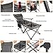 XGEAR 2 in 1 Folding Camping Chair Portable Lounge Chair With Detachable Table for Camping Fishing Beach and Picnicsthumb 3