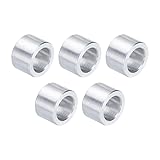 uxcell 5pcs Aluminum Spacer 1/2" Bore x 3/4" OD x