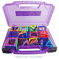 Life Made Better Carrying Organizer Case, Compatible with Magformers and Magna Tiles, This Case is not Created by Magnaformers or Magna Tiles