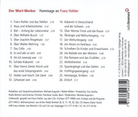 Der Wort Werker Audio Cd Amazon Com Music