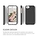 iPhone SE case, elago® [Glide][Soft Feel Black] - [Mix and Match][Premium Armor][True Fit] - for iPhone SE/5/5S