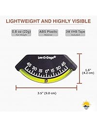 Sun Company   Inclinómetro y medidor de inclinación Lev o gage