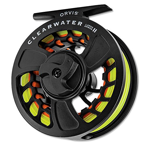 Orvis Clearwater Large Arbor Fly Reel - Black IV