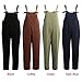 Romacci Women's Strap Overall Pockets Bib Baggy Playsuit Pants Casual Sleeveless Jumpsuit Trousers