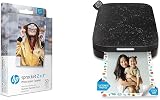 HP Sprocket Select 2.3x3.4 Portable Photo Printer Eclipse Starter Bundle