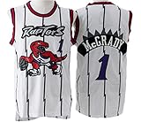Men's Adult #1 Tracy McGrady Jersey White