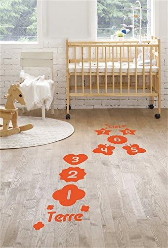 Piccolo Hopscotch Wall Decal Wall Stickers Art Decor Vinyl Peel and Stick Mural Removable Wall Sticker Decals for Room Home