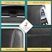 PELLICANO Professional Vegan Leather Portfolio Organizer – Black Handcrafted Faux Leather Business Padfolio for Men and Women with 3 Ring Binder, iPad Holder, Legal Pad, and More, 13 x 10.6 x 1.5 in.
