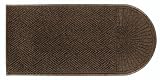 M+A Matting 22248 Waterhog Eco Grand Premier PET Polyester Fiber Single End Entrance Indoor/Outdoor Floor Mat, SBR Rubber Backing, 5.9' Length x 4' Width, 3/8" Thick, Chestnut Brown