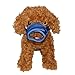 YAMAY Dog Muzzle Muzzles for Barking Biting Chewing Licking Nylon Mesh Comfortable Adjustable Velcro for Small Medium Large Dogs Puppy Anti Bite Chew Bark Lick Allow Drinking Walking