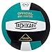 Tachikara Sensi-Tec Composite Colorful High Performance VolleyBall, Teal-White-Bk