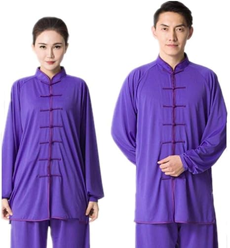 Amazon Co Jp 太極拳の服の女性 男性ユニセックス太極拳の服武道瞑想ヨガスーツ太極拳運動テコンドー制服中国のカンフー服 X Small C ホーム キッチン