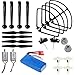 AVAWO Upgraded Syma X8C X8W X8G Venture Full Spare Parts Kit Crash Pack (Main Blade Propellers & Motor & Propeller Protectors Blades Frame & Landing Skid & Battery & Gear etc.