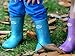 Outee Glitter Rain Boots Kids Girl Toddler Baby Light Up