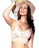 CAKYE® Women's Floral Sleep Bra Tank Top Cami Bralette