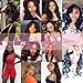 Dinoce Body Wave Bundles Human Hair Body Wave 100% Unprocessed Virgin Hair Weave 3 Bundles Natural Color for Black Women ( 14 16 18 inch )