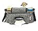 Agibaby Universal Stroller Organizer with Cup Holders | Baby Diaper Bag/Caddy with non-slip straps