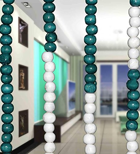Wufeng Summer Room Door Window Wooden Beads String Curtain Beads