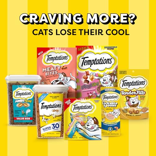TEMPTATIONS MIXUPS BACKYARD COOKOUT FLAVOR CRUNCHY AND SOFT CAT TREATS, 30 OZ. TUB