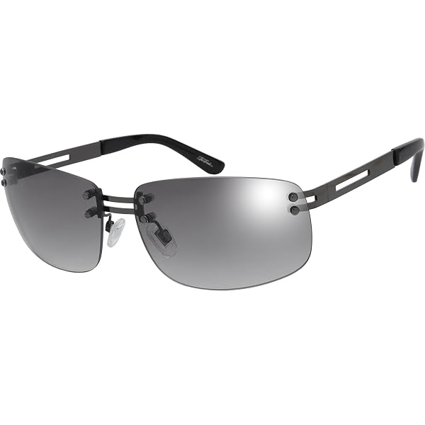 Amazon.com: Y2K Punk Rimless Oval Sunglasses Women Luxury  display picture 2