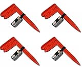 IIT 30390 1 Plastic Claim-It Stake For Beach Picnic Camping Towels Blankets Tarps (4 Pack)