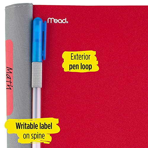 Five Star Advance Spiral Notebook, 5 Subject, College Ruled Paper, 200