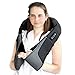 Dr. Anna Luxury Shiatsu Neck Shoulder & Back Massager with Heat For Back Pain Relief - Portable 3D Rotation Kneading Massage Pillow - Back Massager Belt - Full Body Massager