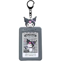 【threetimes】韓国人気★ Marshmallow Card Holder Amazon.com: Kuromi Card Holder Pass Case Keychain : Toys & Games