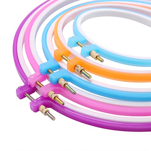 2 Caydo+Pieces+Embroidery+Plastic+Multicolor