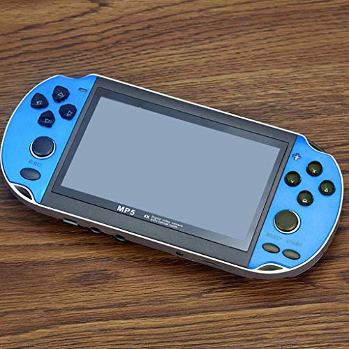 JUNESUN 4.3 Inch Colored Game Console 40GB Build in 7500 Game for Ps1/gg/Cps/Neogeo/Gba/Gbc/Gb/Snes/Nes/Sega Video Game Console MP4
